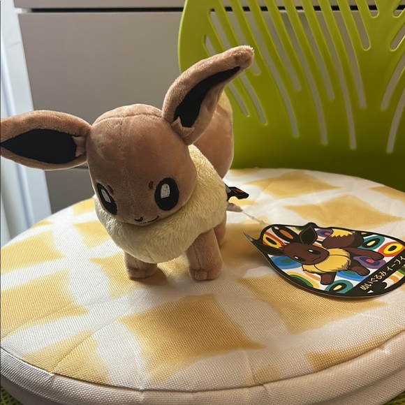 Pokemon Toys Pokemon Eevee Stuffed Animal Brown And Cream Poshmark
